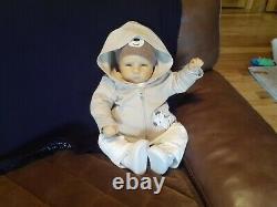 OOAK Els Oostema Tonio Polymer Clay Baby 22 inches