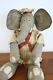Ooak Folk Art Primitive Elephant Doll 21 Cloth Stuffed Elephant Signed 2006 P