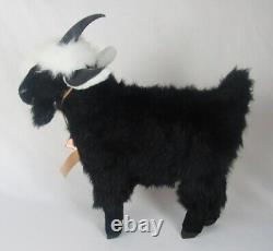 OOAK Hand-Made Artist Sharon Sutton House'92 Bobby 15 Fur Goat Statue Figurine