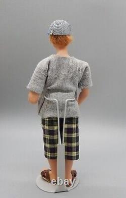 OOAK Hand Sculpted Frat Boy Doll Darla Knox Artisan Dollhouse Miniature 112