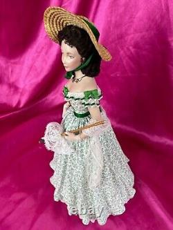 OOAK Jamalea Corre Handmade Bisque Doll Scarlett Gone with the Wind Figurine EUC