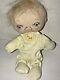 Ooak Jan Shackelford Baby Doll Artist Signed Soft Sculpture Time Out Baby Helen