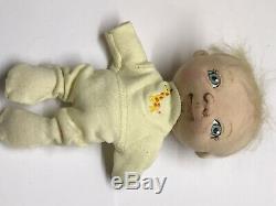 OOAK Jan Shackelford Baby Doll Artist Signed Soft Sculpture TIME OUT BABY Helen