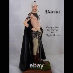 OOAK Male Art Doll Darius by Phyllis Morrow (PGM Sculpting)