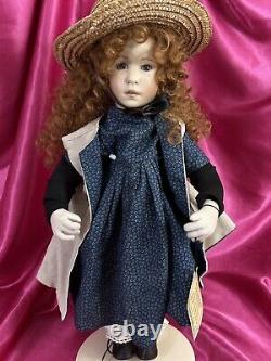 OOAK Original Linda Murray Shell Cloth Doll Millie Hand Painted & CoA 22 SIGNED