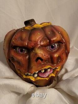 OOAK PUMPKIN Zombie Halloween Doll Handmade Artist Jon Morphystic Personalities