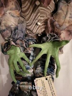 OOAK PUMPKIN Zombie Halloween Doll Handmade Artist Jon Morphystic Personalities