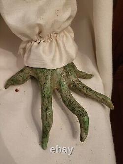 OOAK PUMPKIN Zombie Halloween Doll Handmade Artist Jon Morphystic Personalities