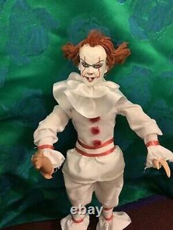 OOAK Pennywise ken Doll IT Clown Horror Handmade Custom Collector Unique