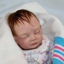 OOAK Polymer Clay Newborn Preemie Baby Sculpt by, Lisa Olson REALISTIC