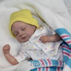 OOAK Polymer Clay Newborn Preemie Baby Sculpt by, Lisa Olson REALISTIC