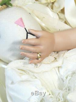 OOAK Porcelain Charming Baby ANGELINA by Master Doll Artist Susan Krey