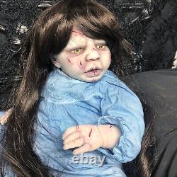 OOAK Realistic Alternative Reborn Exorcist Regan MacNeil Art Horror Doll