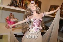 OOAK Vintage Graceful Isadora-Style Dancer Doll-Porcelain-19 Tall