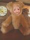 Ooak Vntg Artist Porcelain Hilda Doll 2 Face Mohair Teddy Bear 9 Jointedreduced