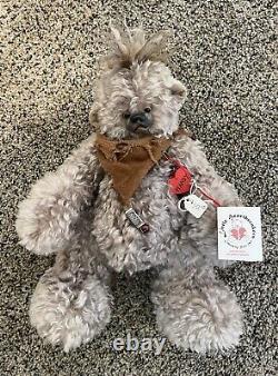 OOAK WOODY MANDY HAND MADE MOHAIR BEAR LITTLE HEARTBREAKERS by RUTH HEER