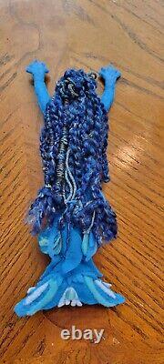 OOAK Water Spirit Doll Oshun Yemaya Doll Poppet Handmade Artist NOLA GENE