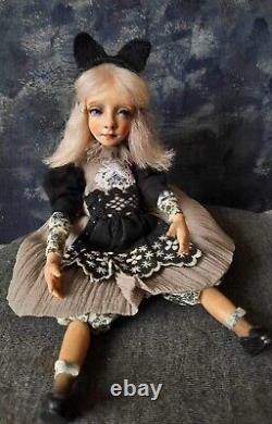 OOAK artist Doll Little cat