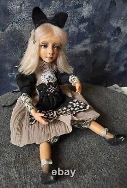 OOAK artist Doll Little cat