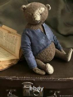 OOAK artist Teddy Bear, handmade teddy bear, collectible toy, stuffed teddy bear