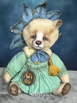 OOAK artist bear Vesta by Toys Tiana 11.4 in New Fake Fur