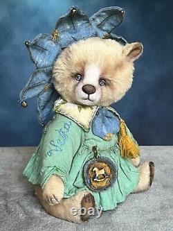 OOAK artist bear Vesta by Toys Tiana 11.4 in New Fake Fur