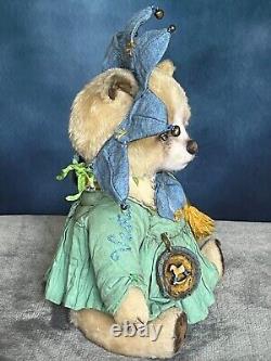 OOAK artist bear Vesta by Toys Tiana 11.4 in New Fake Fur