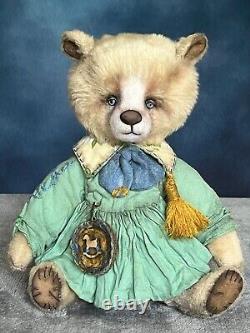 OOAK artist bear Vesta by Toys Tiana 11.4 in New Fake Fur