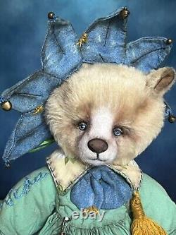 OOAK artist bear Vesta by Toys Tiana 11.4 in New Fake Fur