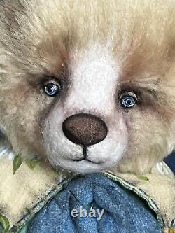 OOAK artist bear Vesta by Toys Tiana 11.4 in New Fake Fur