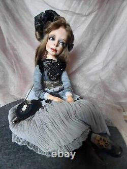 OOAK artist doll Art doll Lady Good-natured doll. OOAK. Decoration