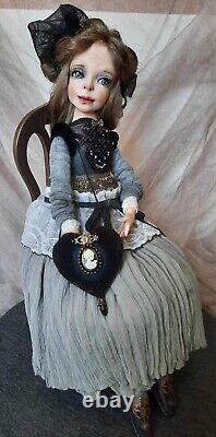 OOAK artist doll Art doll Lady Good-natured doll. OOAK. Decoration