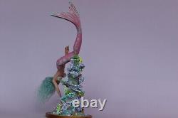 OOAK doll mermaid Kaia, polymer clay sculpture by Diana Genova