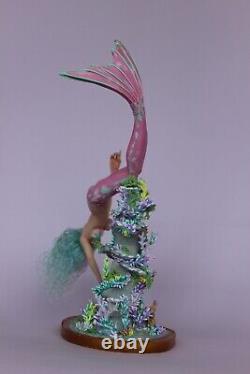 OOAK doll mermaid Kaia, polymer clay sculpture by Diana Genova