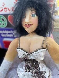 Ooak Art Doll Handmade Ballerina Doll One-Of-A-? Kind 33tall