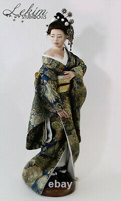 Ooak Artist Doll By Helen Kim At Lekim Studios Japanese Doll Name Kaori