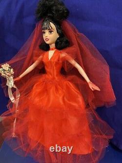 Ooak Doll Lydia Beetlejuice bride Custom Unique FanArt Collector Handmade barbie