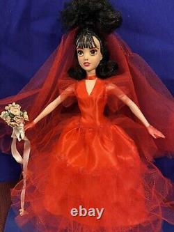 Ooak Doll Lydia Beetlejuice bride Custom Unique FanArt Collector Handmade barbie