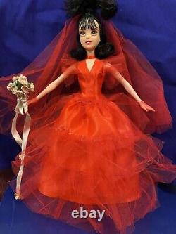 Ooak Doll Lydia Beetlejuice bride Custom Unique FanArt Collector Handmade barbie