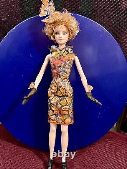 Ooak Effie Trinket barbie doll the Hunger Games Custom Handmade Fantasy FanArt