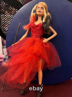 Ooak Harley Quinn Barbie Doll The Suicide Squad Film- Custom Unique Handmade Art