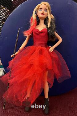Ooak Harley Quinn Barbie Doll The Suicide Squad Film- Custom Unique Handmade Art