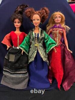 Ooak Hocus Pocus 2 barbie Dolls Sanderson sisters Custom Unique Handmade Art