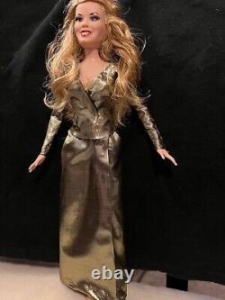 Ooak Mariah Carey Doll Celebrity Custom Handmade Collector Holiday Christmas