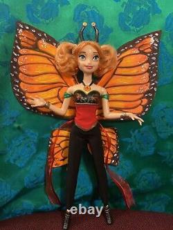 Ooak Monarch butterfly doll Custom Repaint Handmade Collector Art Queen Goddess