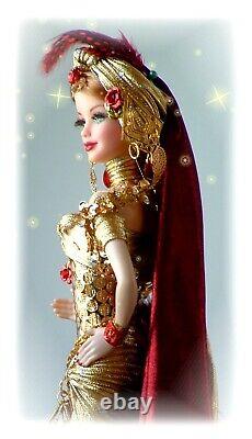 Ooak art doll Collector fashion doll golden goddess by dollocity