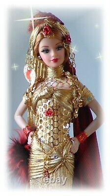 Ooak art doll Collector fashion doll golden goddess by dollocity