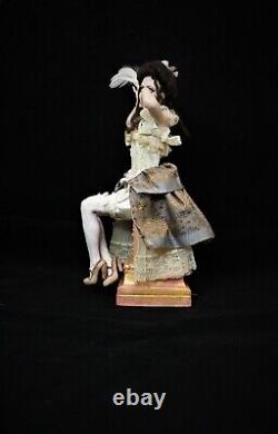 Ooak art doll MADAME fantasy polimery clay handmade