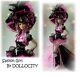 Ooak Barbie As Saloon Girl. Western Ooak Collector Fantasy Doll By Dollocity