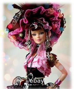Ooak barbie as Saloon girl. Western ooak collector fantasy doll by Dollocity